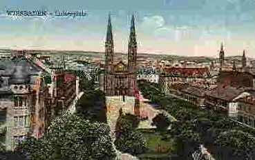 Wiesbaden Luisenplatz gebr. ca. 1920