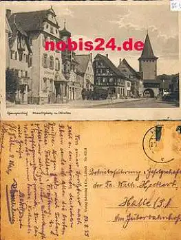 77723 Gengenbach Marktplatz Obertor o 27.8.1935