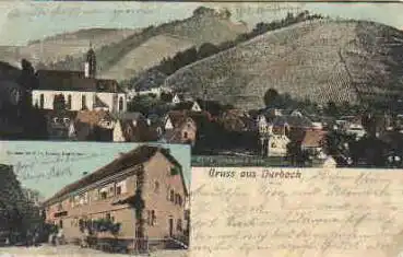 77770 Durbach Gasthaus zur Linde o 22.8.1904