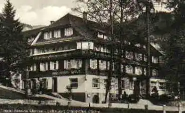 77883 Ottenhöfen Hotel-Pension Sternen o 21.10.1964