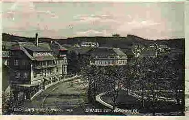 78073 Bad Dürrheim Strasse zur Hirschhalde o 26.8.1932