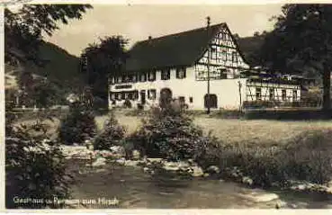 77709 Oberwolfach Gasthaus Pension zum Hirsch o 22.12.1937