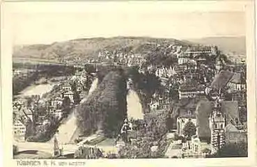 Tübingen von Westen *ca. 1910