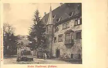 75433 Kloster Maulbronn Prälatur *ca. 1900