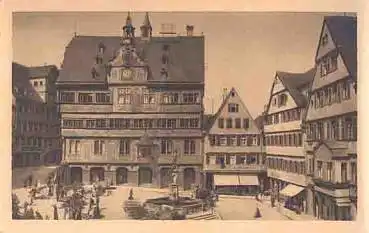 Tübingen Marktplatz * ca.1922