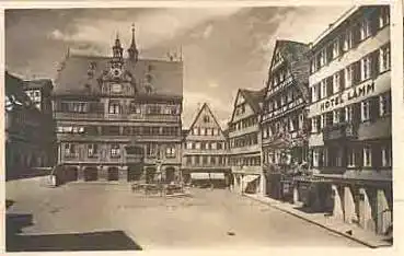 Tübingen Hotel Lamm gebr. 9.7.1946