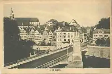 Tübingen Neckarbrücke * ca. 1920