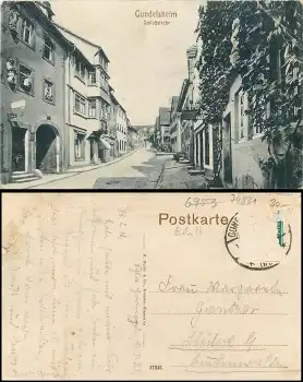 74831 Gundelsheim Schlossstrasse o 16.05.1922