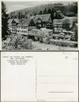 72213 Berneck Altensteig Gasthof Waldhorn *ca. 1940