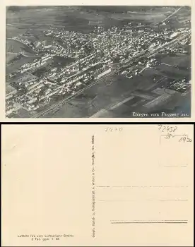 72458 Ebingen Fliegeraufnahme * ca. 1930