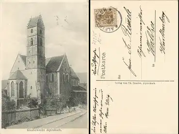 72275 Alpirsbach Klosterkirche o 31.12.1906