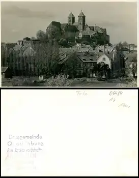 06484 Quedlinburg Domgemeinde Foto Kittel *1952