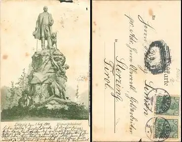 Leipzig Bismarckdenkmal o 01.08.1900