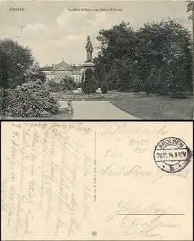 34454 Arolsen Residenz Schloss und Kaiser-Denkmal o 28.11.14