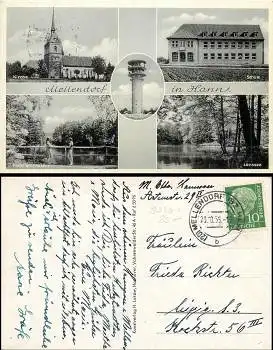 30900 Mellendorf Schule Fernmeldeturm o 20.10.55
