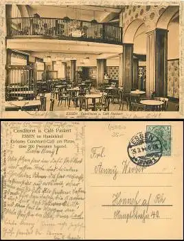 Essen Conditorei Cafe Paskert o 26.03.1914