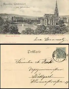 Stuttgart Feuersee o 30.12.1901