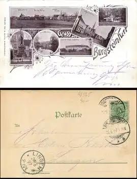 48565 Burgsteinfurt Gruss aus  o 27.6.1897