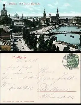 Dresden Terrassenufer o 4.8.1908