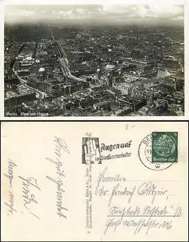 Berlin Dom und Schloss Luftbild o 14.8.1938