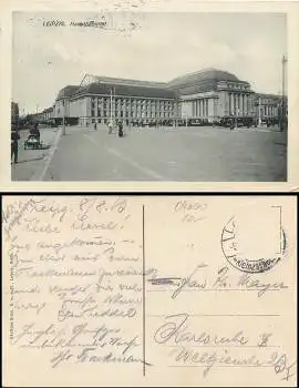 Leipzig Hauptbahnhof o 8.8.1913