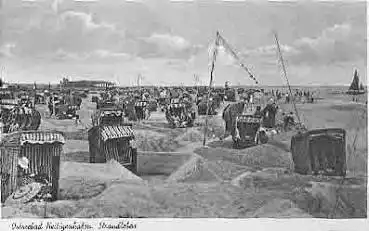 23774 Heiligenhafen Ostseebad. Strandleben *ca.1930