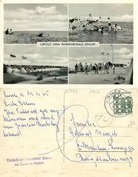 23743 Naturstrand Lenste Jugendlager o 14.10.1965