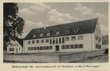 87737 Boos bei Memmingen Milchwirtschaftliche Lehr- und Versuchsanstalt Weichkäserei o 5.8.1944
