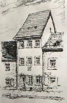 09337 Hohenstein-Ernstthal, Geburtshaus des Schriftstellers Karl May o 07.11.1986