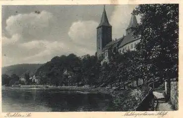 09306 Rochlitz Sachsen Muldenpartie am Schloss o 1.7.1928