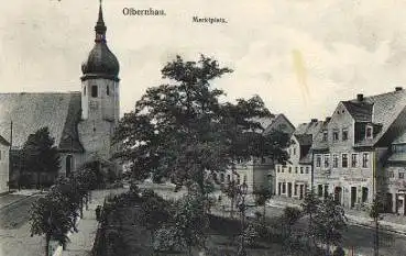 09526 Olbernhau Erzgebirge Marktplatz o 5.6.1932