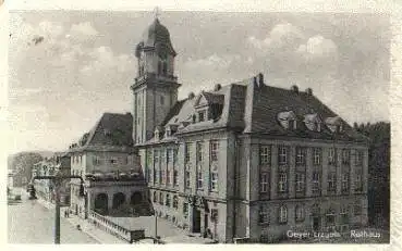 09468 Geyer Erzgebirge Rathaus o 9.7.1954
