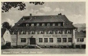 09496 Rübenau Gasthof Weißer Hirsch *ca. 1940