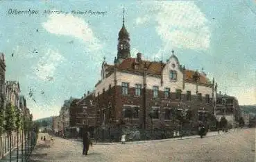 09526 Olbernhau Albertstrasse Postamt o 24.5.1915