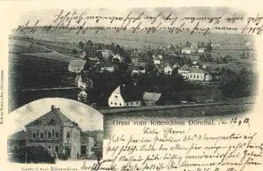 09509 Dörnthal bei Sayda Erzgebirge o 13.9.1902