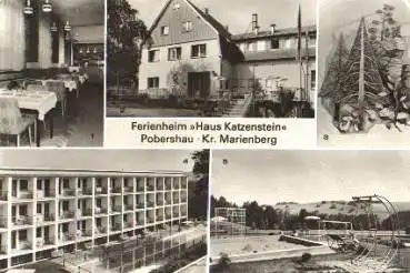09496 Pobershau ​​​​​​​Ferienheim Haus Katzenstein o 3.10.1989
