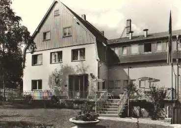 09496 Pobershau Marienberg Ferienheim Haus Katzenstein o 4.5.1983