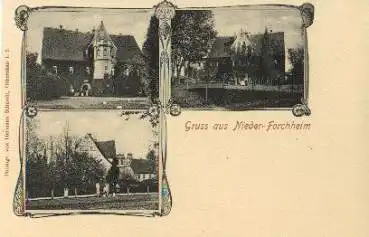 09509 Nieder-Forchheim Erzgebirge *ca. 1900