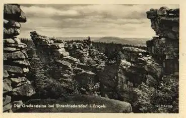 09419 Ehrenfriedersdorf Die Greifensteine *ca. 1960