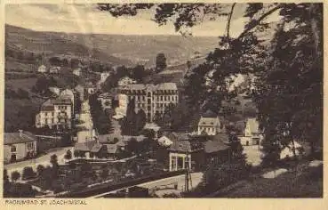 09484 Oberwiesenthal Radiumbad St. Joachimstal o 20.4.1930