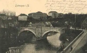 09405 Zschopau Brücke o 23.7.1909