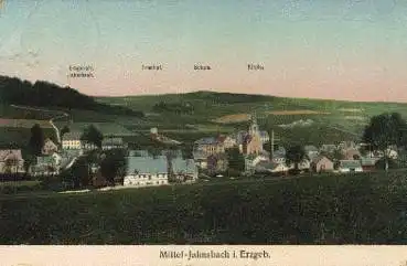 09419 Mittel- Jahnsbach Erzgebirge o 1912