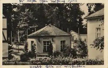 09429 Wolkenstein Erzgebirge Warmbad o 25.2.1954