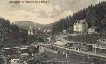 09429 Wolkenstein Flossplatz * ca. 1915