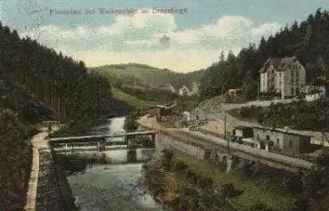 09429 Wolkenstein Erzgebirge Flossplatz o 1913