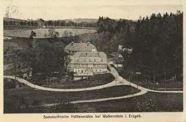 09429 Sommerfrische Hüttenmühle b. Wolkenstein Erzgebirge o 11.7.1931