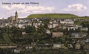 09456 Annaberg Erzgebirge Pöhlberg o 20.01.1916