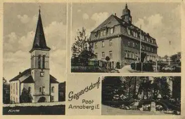 09456 Geyersdorf Post Annaberg * ca. 1940