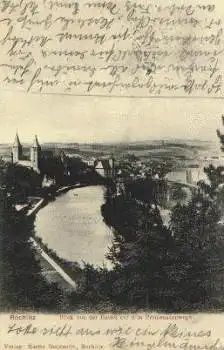 09306 Rochlitz Sachsen von der Bastei o 23.5.1908