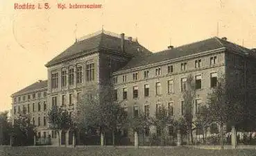 09306 Rochlitz Sachsen Lehrerseminar o 19.4.1911